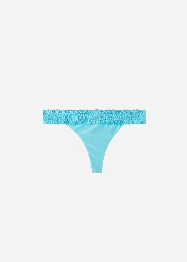Abajo De Bikini Calzedonia Brazilian Formentera Mujer Turquesa | CL1308AP