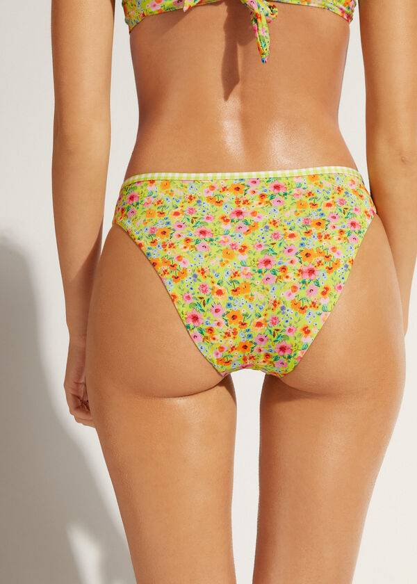 Abajo De Bikini Calzedonia Siviglia Mujer Verde | CL1572GL