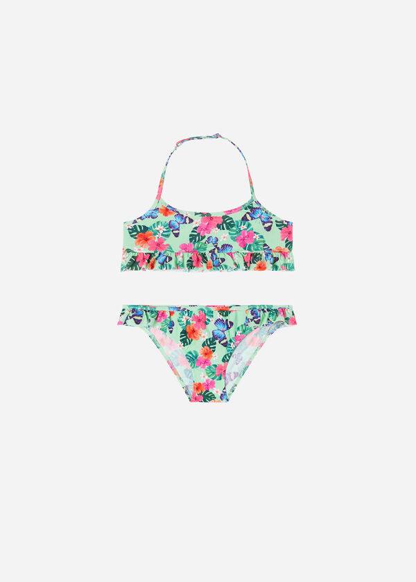 Bañadores Calzedonia Two Piece Malibù Niños Verde | CL3062EX
