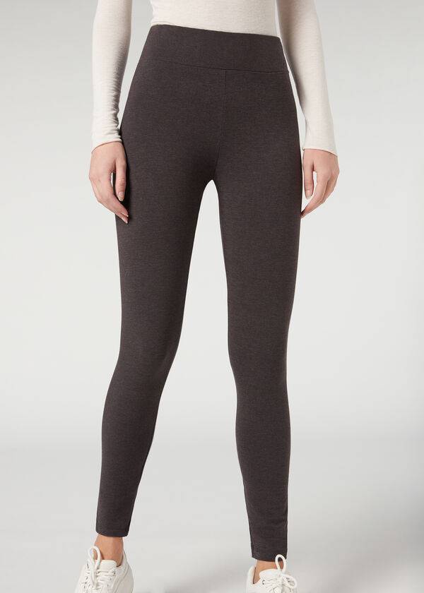 Leggins Calzedonia Thermal Mujer Gris | CL2696FM
